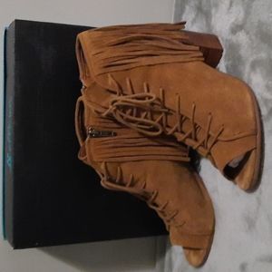 Steve Madden Fringe Bootie